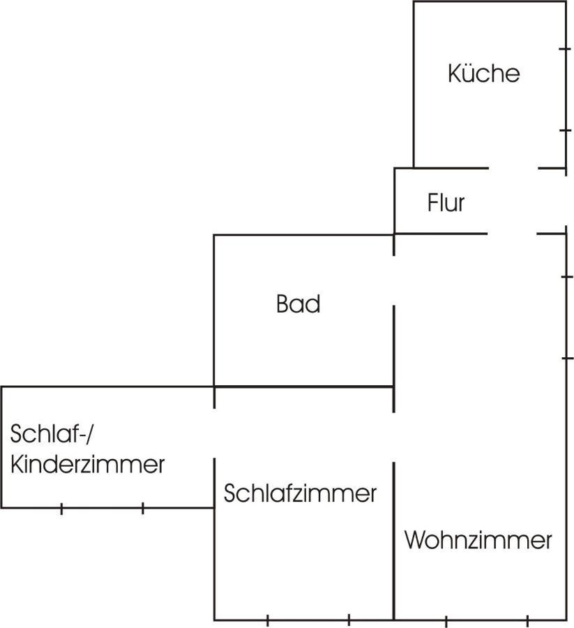 Kaeuzchenkuhle Apartment Sassnitz Bagian luar foto